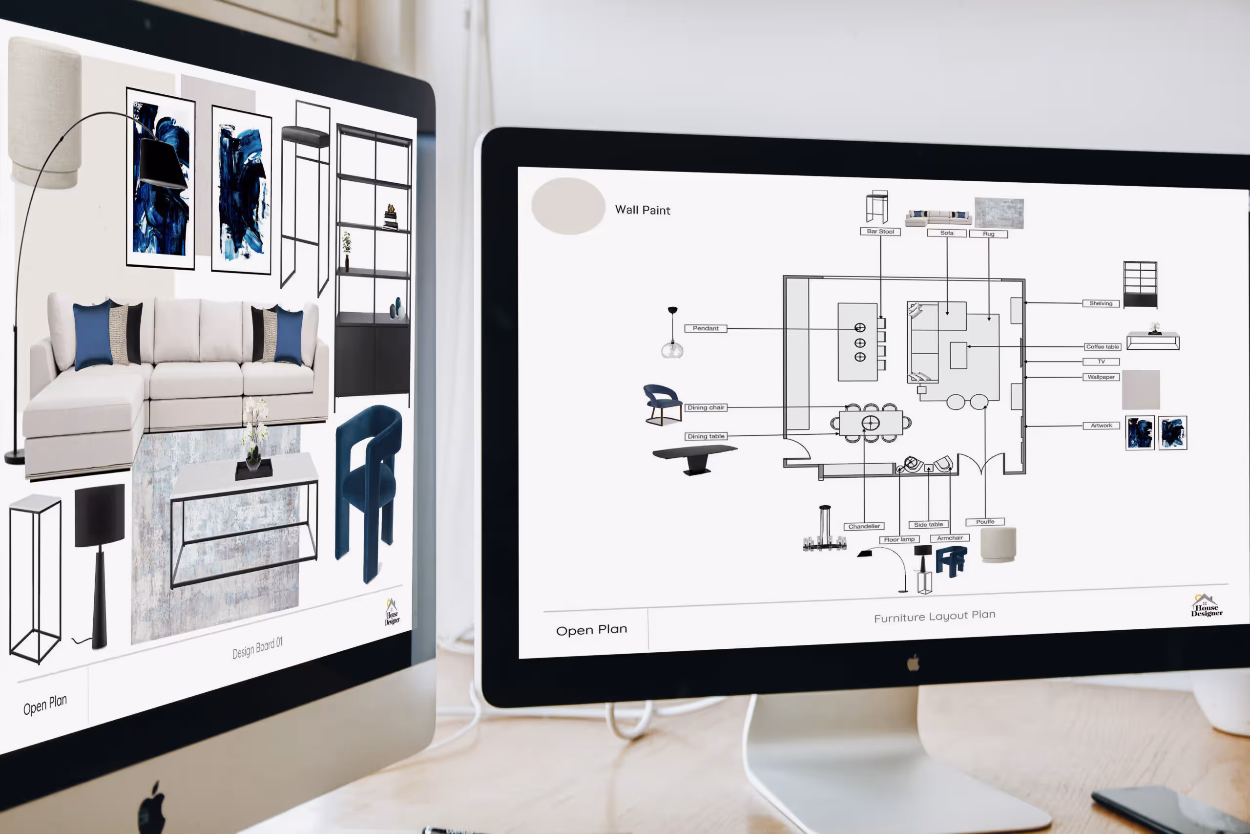 Interior Design Process - Design Concept and Expert Layout
