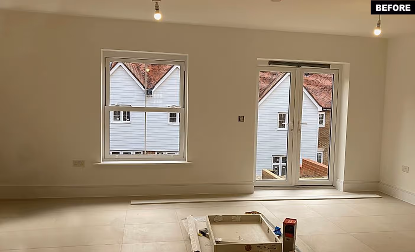 Before Open Plan Makeover