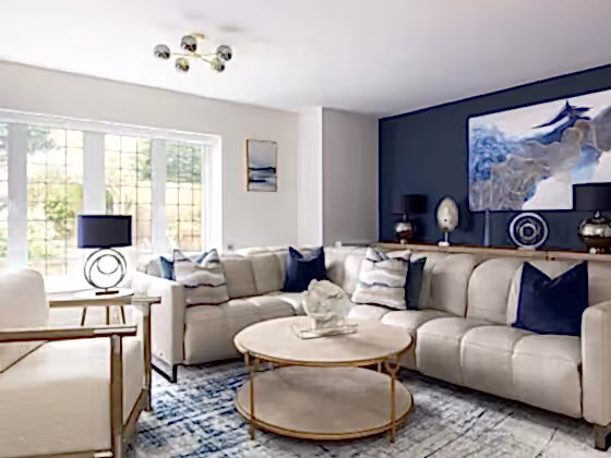 Modern, Classic Living Room