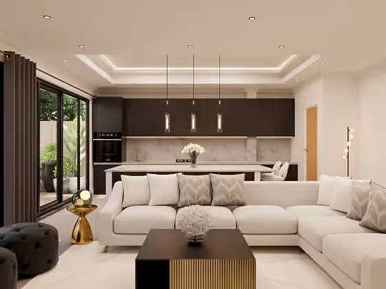 Beautiful Modern Open Plan Interior Design