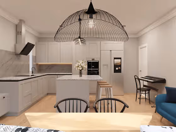 Family-Friendly Open Plan Kitchen Makeover