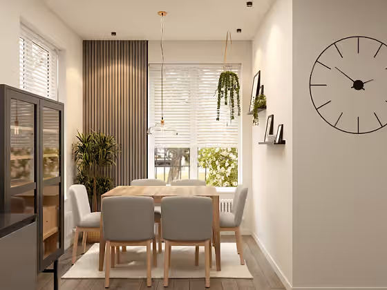 Minimalistic Scandi Dining Room Design