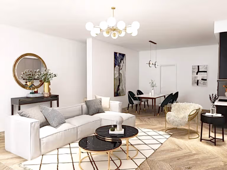 Neutral Hues OpenPlan Living