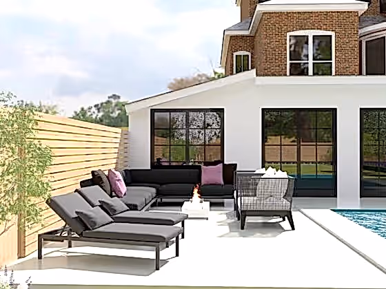 Garden Design with Swimming Pool