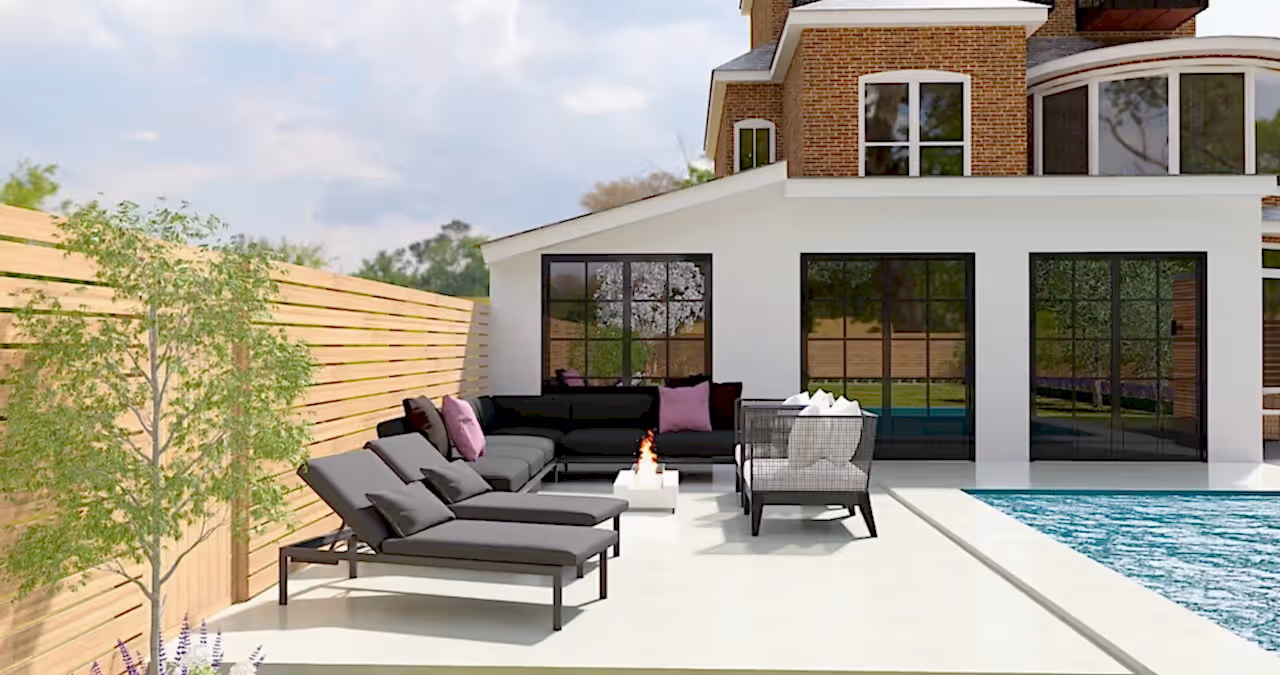 Garden Design with Swimming Pool